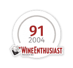 Wine Enthusiast Magazine 2004 – 91pt