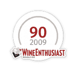 Wine Enthusiast Magazine 2009 – 90pt