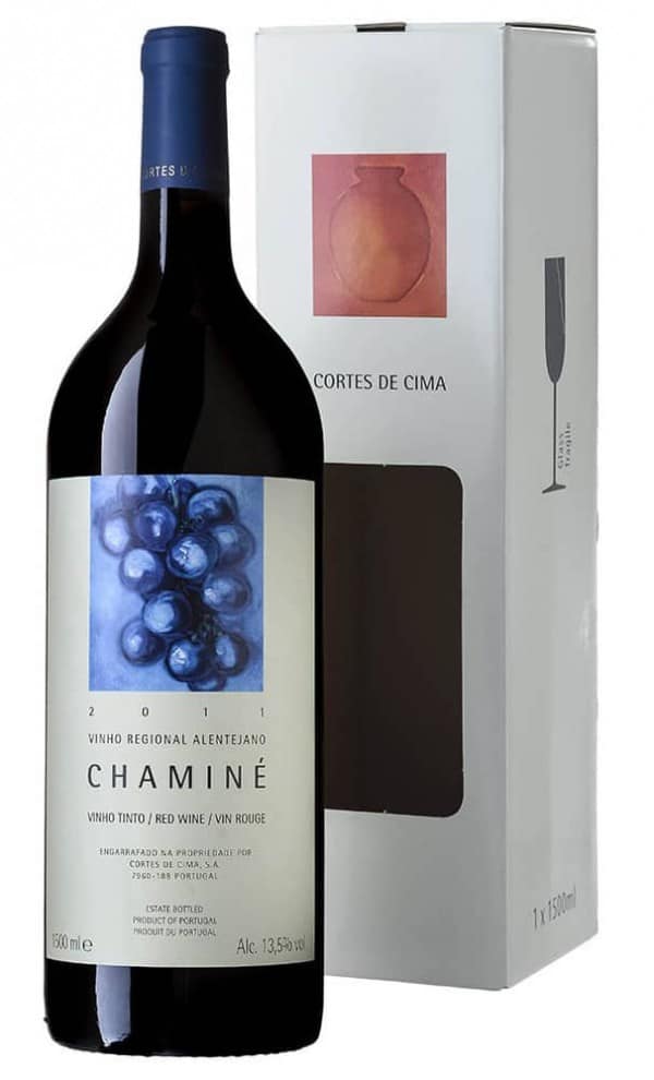 Portugalské červené víno Cortes de Cima Chaminé Tinto 2014 Magnum 1,5L na eshopu vína z Portugalska