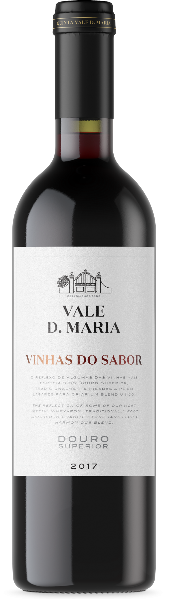 Portugalské červené víno Vale D. Maria Vinhas do Sabor Tinto na eshopu vín z Portugalska