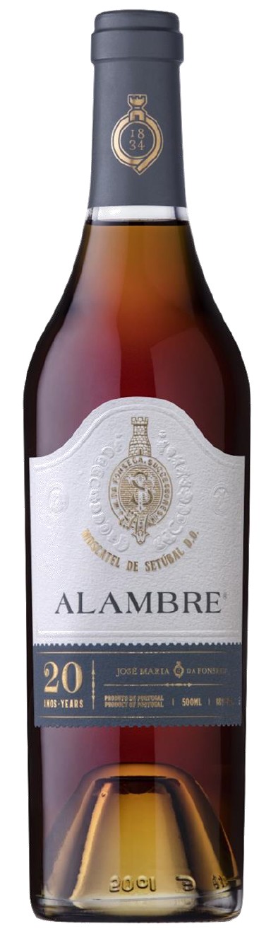 Portugalské fortifikované víno Moscatel Alambre 20 years na eshopu vína z Portugalska