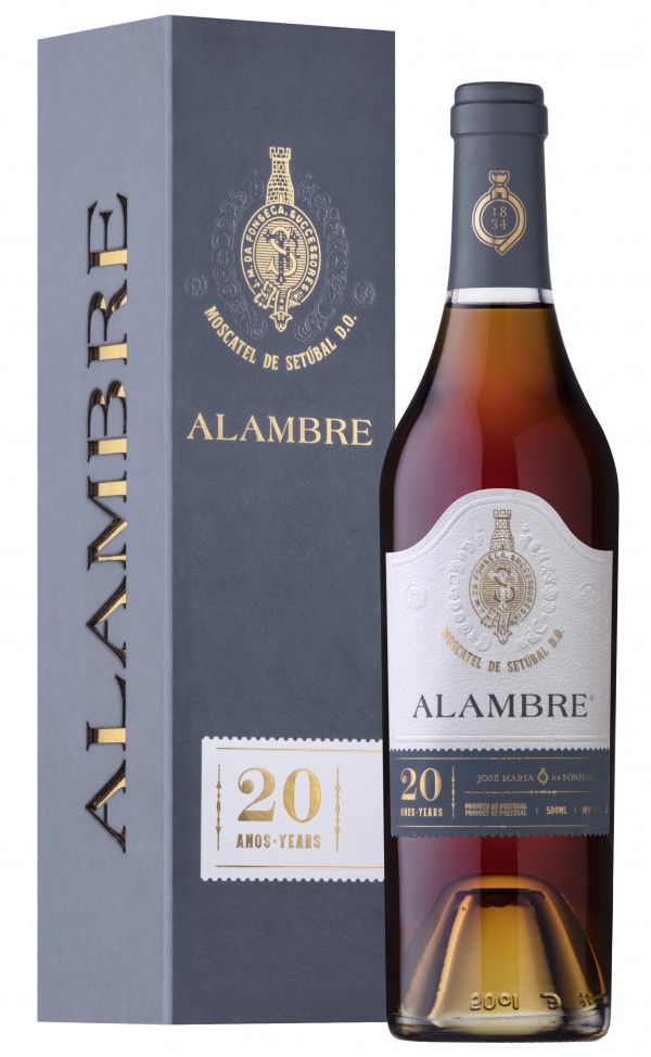Portugalské fortifikované víno Moscatel Alambre 20 years na eshopu vína z Portugalska
