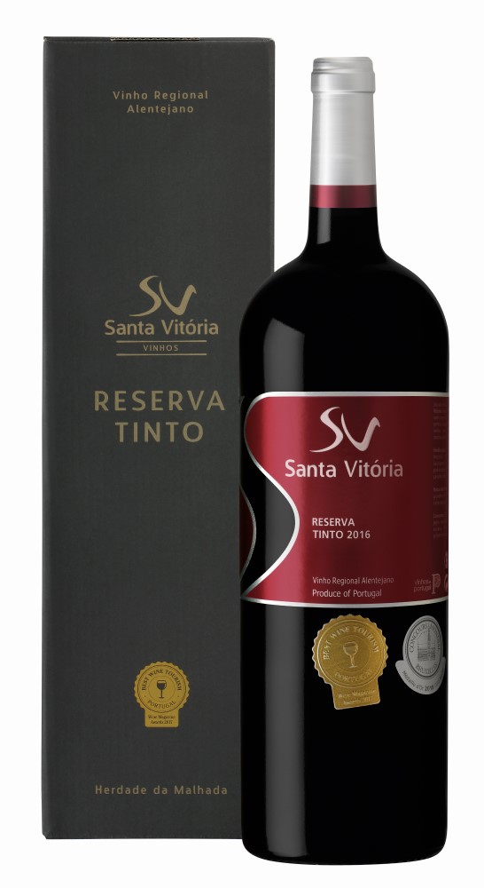 Portugalské červené víno Santa Vitoria Reserva Tinto na eshopu vína z Portugalska