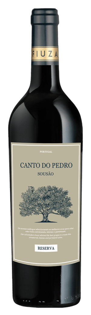Portugalské červené víno FIUZA Canto do Pedro Sousão na eshopu vína z Portugalska